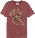 Way Out West Tour 2001 Tom Petty Comfort Colors Brand T-Shirt Hoodie, Sweatshirt | CiraTrend.com (Image 1)