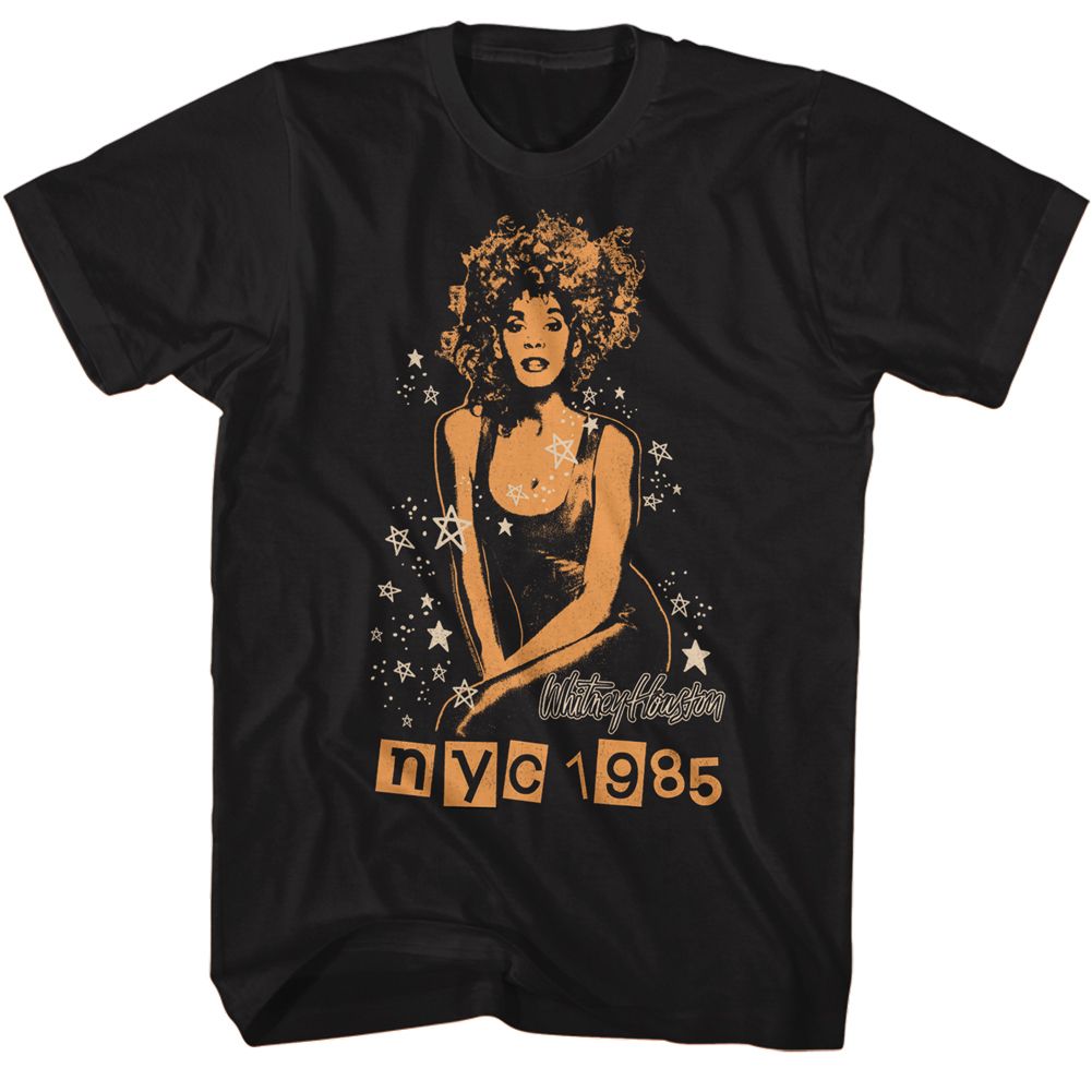 Whitney Houston - Whitney-nyc 1985 Stars Boyfriend Tee Hoodie, Sweatshirt | CiraTrend.com