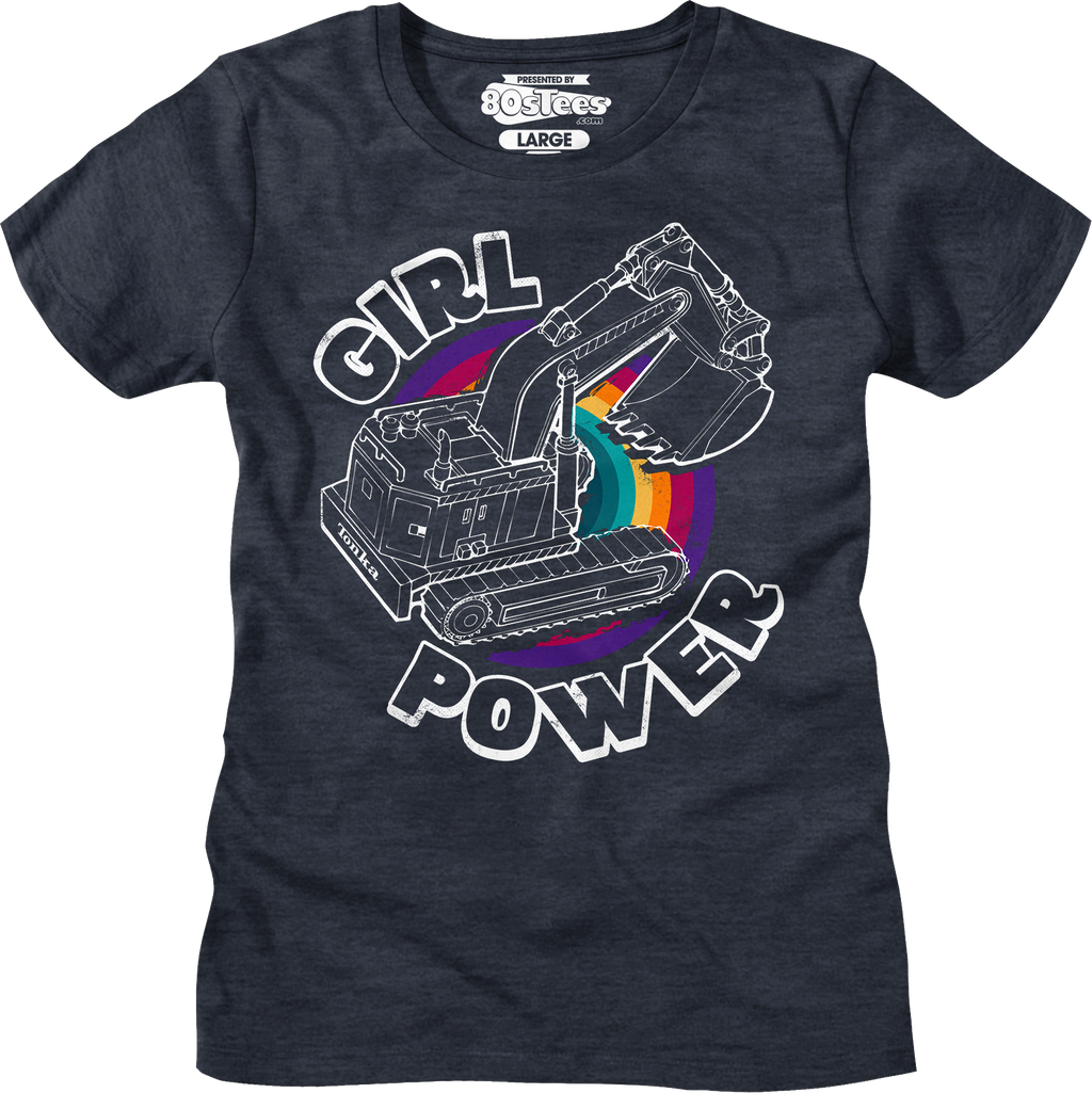 Womens Girl Power Tonka Shirt Hoodie, Sweatshirt | CiraTrend.com (Image 3)