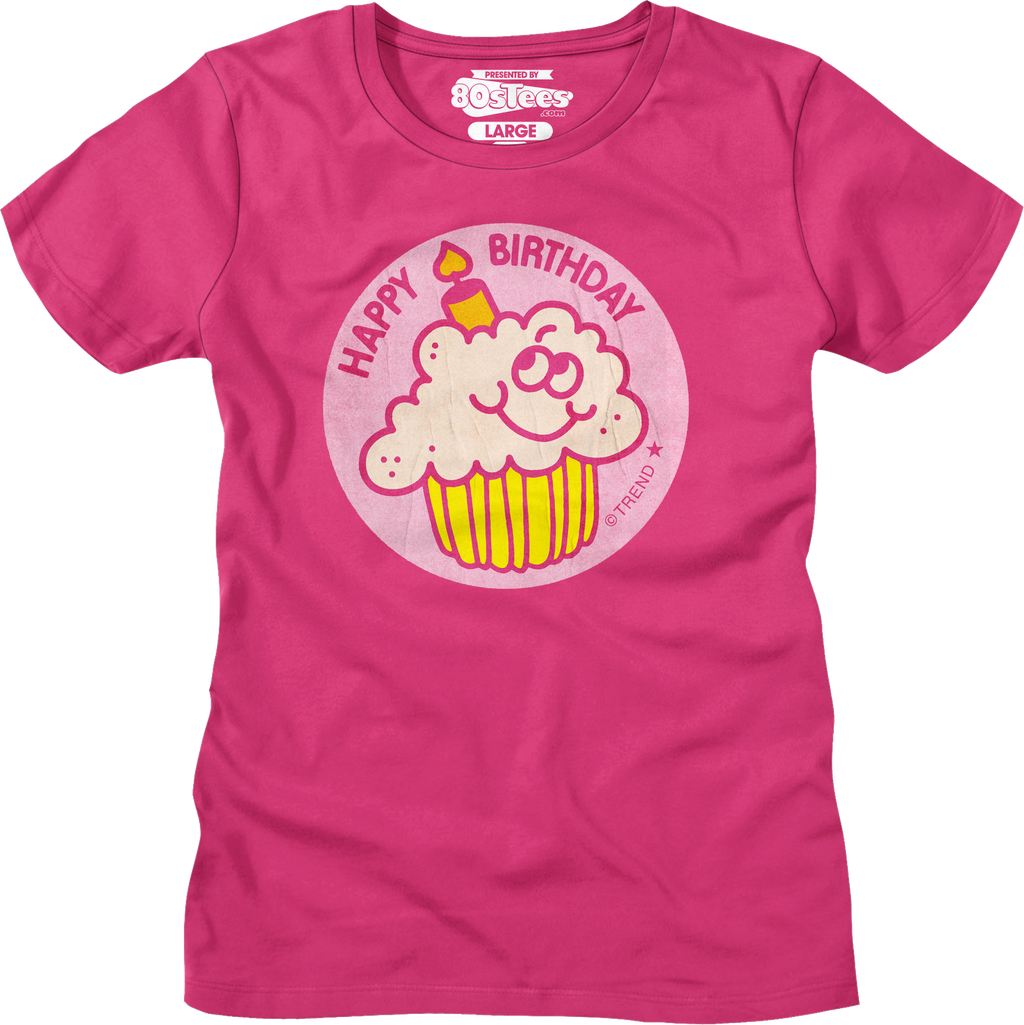 Womens Happy Birthday Scratch N Sniff Shirt Hoodie, Sweatshirt | CiraTrend.com (Image 3)