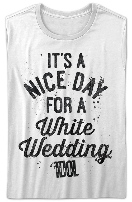 Womens It's A Nice Day For A White Wedding Shirt Hoodie, Sweatshirt | CiraTrend.com (Image 2)