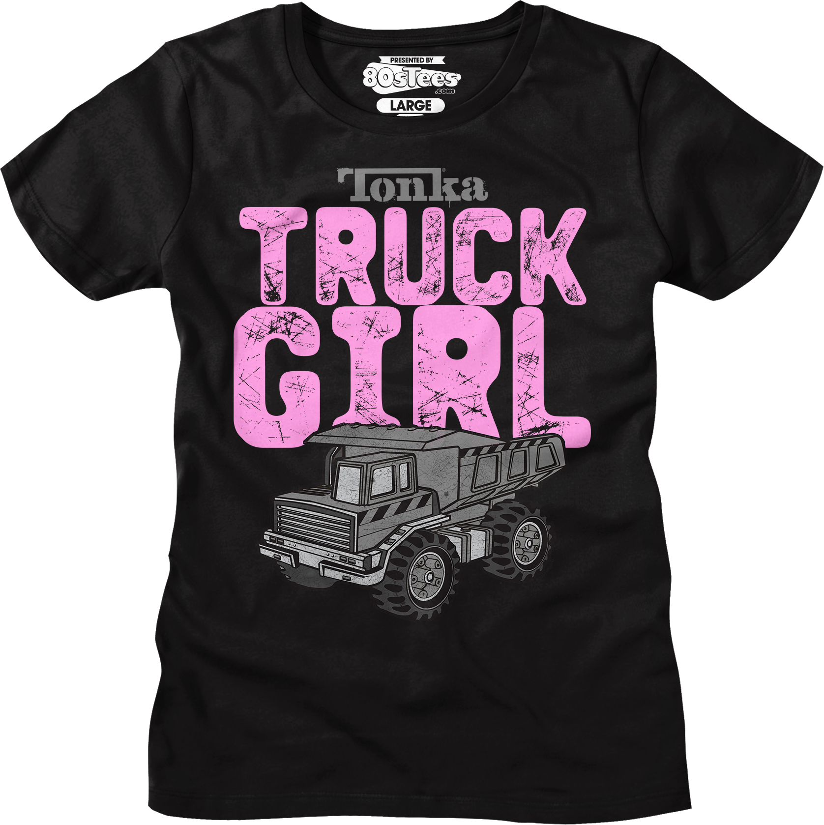 Womens Truck Girl Tonka Shirt Hoodie, Sweatshirt | CiraTrend.com (Image 1)